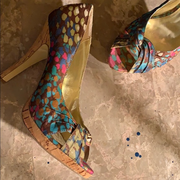 Steve Madden open toe heels. - Picture 5 of 5